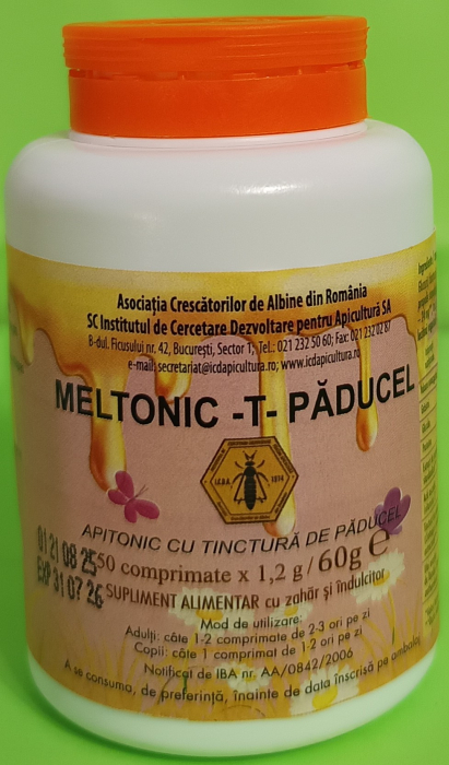 Meltonic Paducel-Tonic Cardiovascular, 50 comprimate (60gr), Institutul Apicol [2]