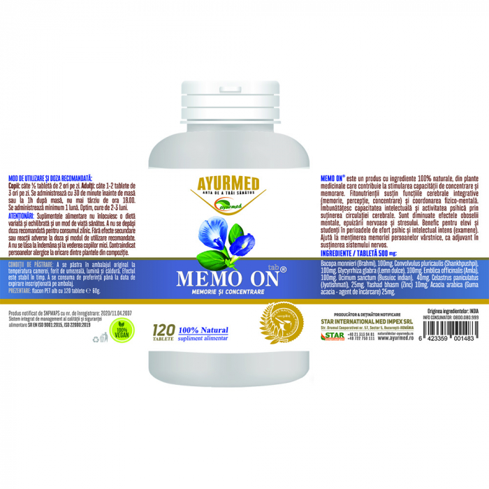 MEMO ON, Ayurmed    la Nana Plafar [2]