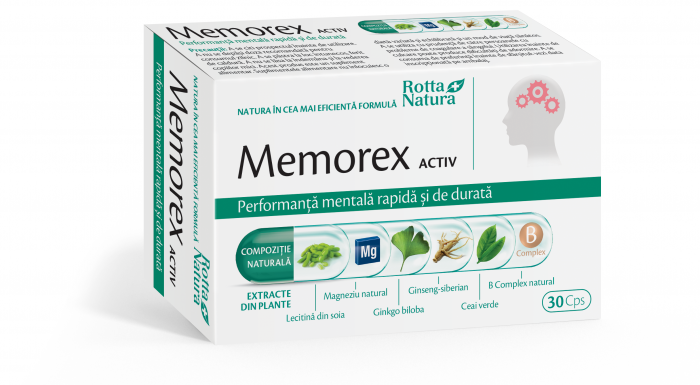 MEMOREX ACTIV, 30 capsule, Rotta Natura [1]