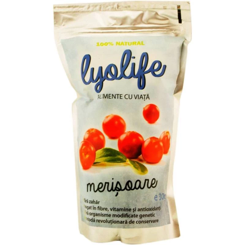 Merisoare liofilizate 30gr, Lyolife [1]