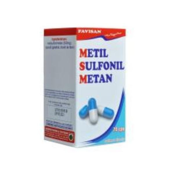 Metil Sulfonil Metan MSM Favisan, 70 capsule [1]