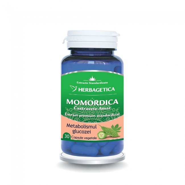 MOMORDICA 450 mg Extract Castravete Amar, Herbagetica [1]
