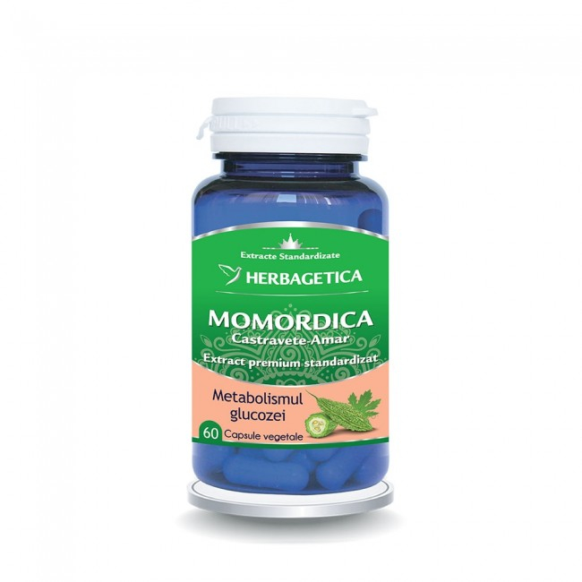MOMORDICA 450 mg Extract Castravete Amar, Herbagetica [4]