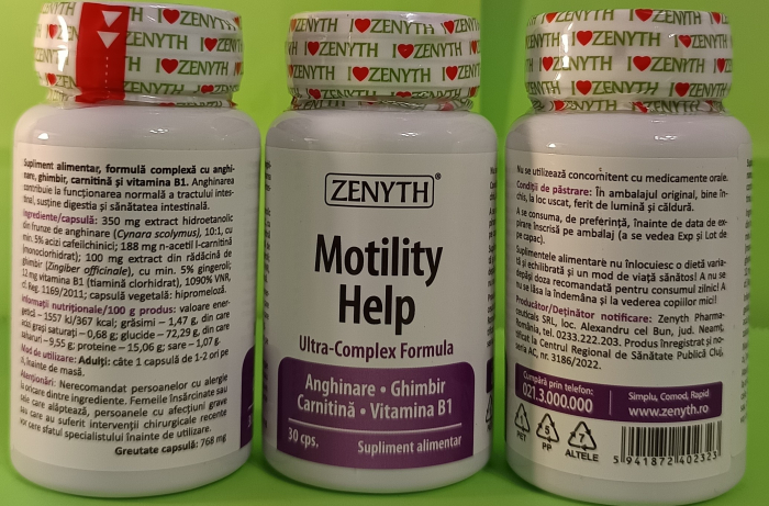 MOTILITY HELP, 30 capsule, Zenyth la Nana Plafar [2]