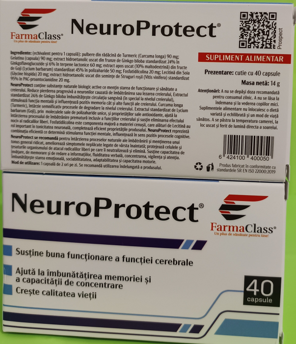 NeuroProtect, capsule FarmaClass la Nana Plafar [2]