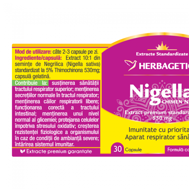 NIGELLA CHIMEN NEGRU, Herbagetica [2]