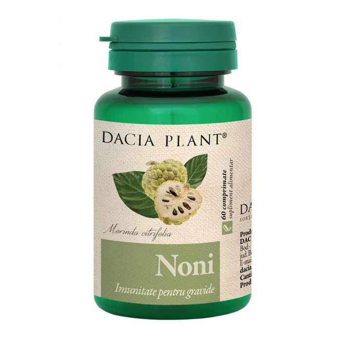 NONI 500mg, 60 comprimate, Dacia Plant [1]
