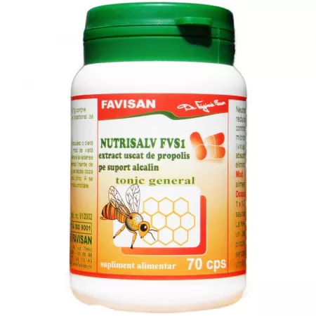 Nutrisalv FVS1, 70 capsule, Favisan [1]