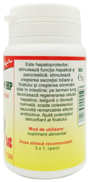 Nutrisan HP pentru Protectia Ficatului 70 capsule, FAVISAN [2]