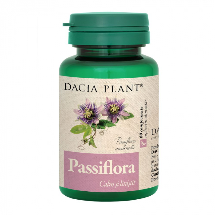 Passiflora, 60 comprimate, Dacia Plant [1]