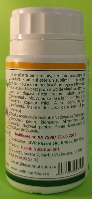 PASSIFLORA cu Magneziu 100% naturala, 90 capsule, Health Nutrition la Nana Plafar [3]