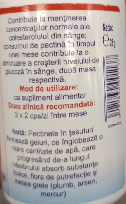 Pectina, 70 capsule, Favisan [3]