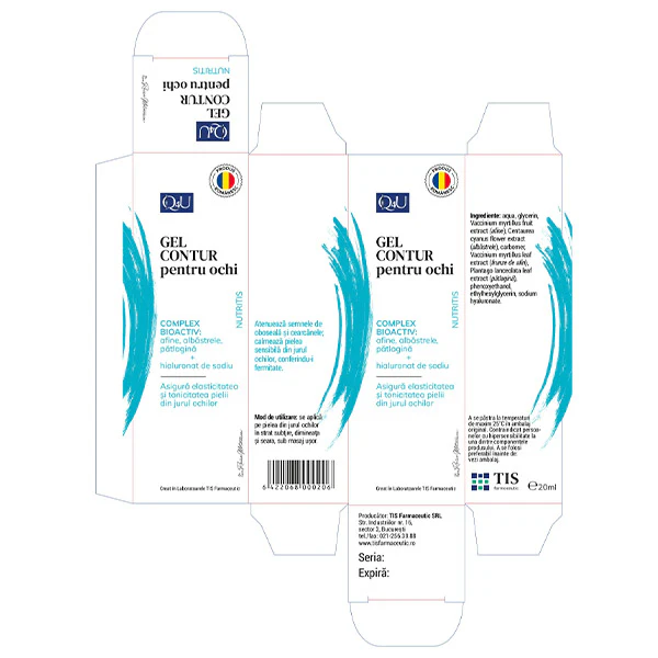 PENTRU OCHI Nutritis Q4U, 20 ml, Tis Farmaceutic la Nana Plafar [6]