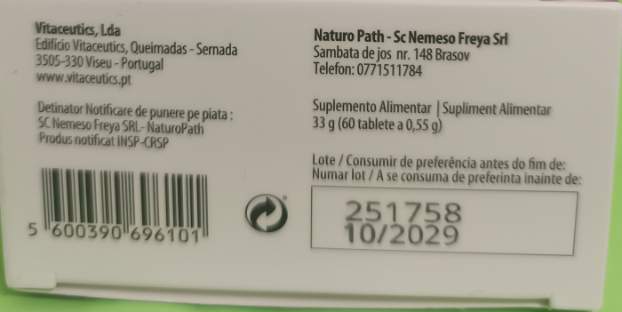 Plantagluco, 60 tablete, Vitaceutics [5]