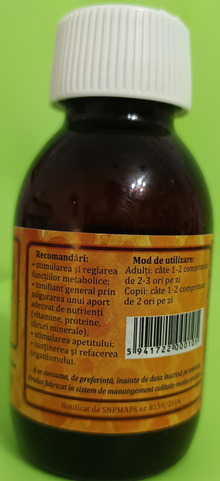 Polen tablete-Polenapin- 100 comprimate, Institutul Apicol [3]