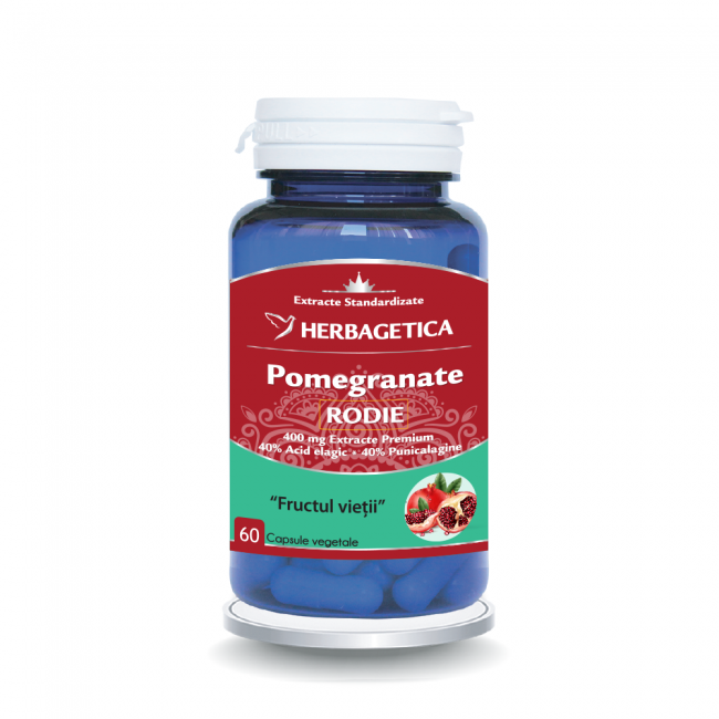 POMEGRANATE Rodie, 60 capsule, Herbagetica [1]