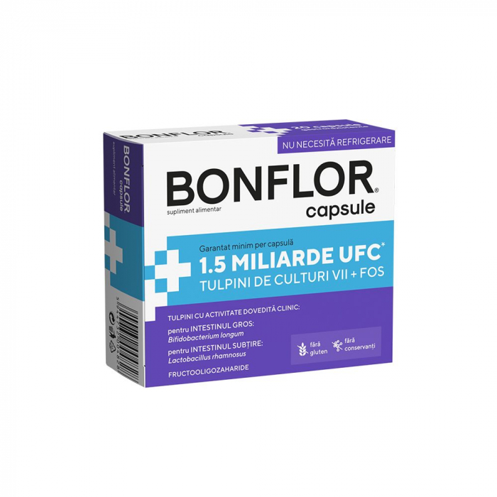 Probiotic BONFLOR, 20 capsule, Fiterman Pharma [1]