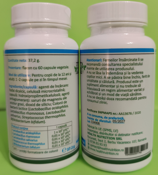 PROBIOTIC complex, 60 capsule, Health Nutrition  la Nana Plafar [4]