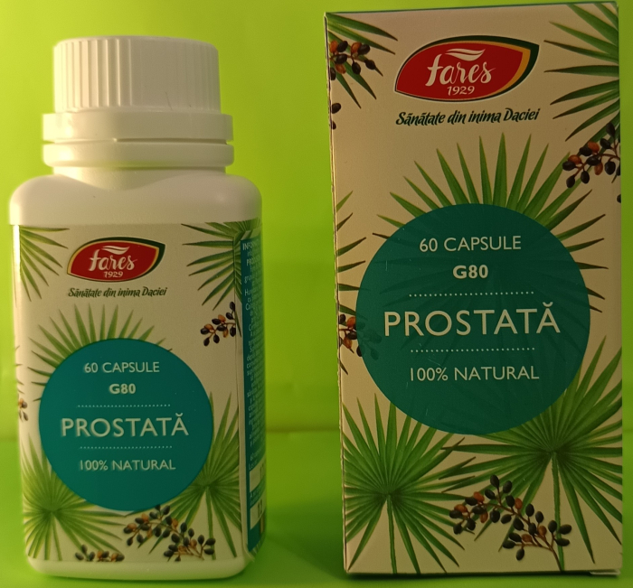 Prostata, G80, 60 capsule, Fares [4]