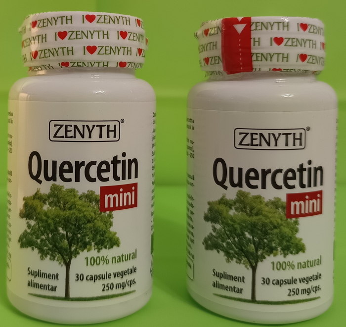 QUERCETIN mini 250mg, 30 capsule vegetale, Zenyth [4]