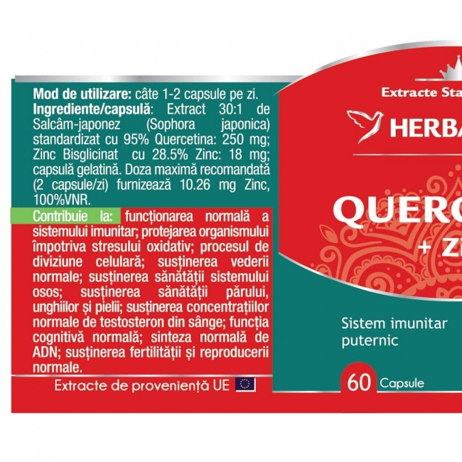 QUERCETIN Herbagetica la Nana Plafar [3]