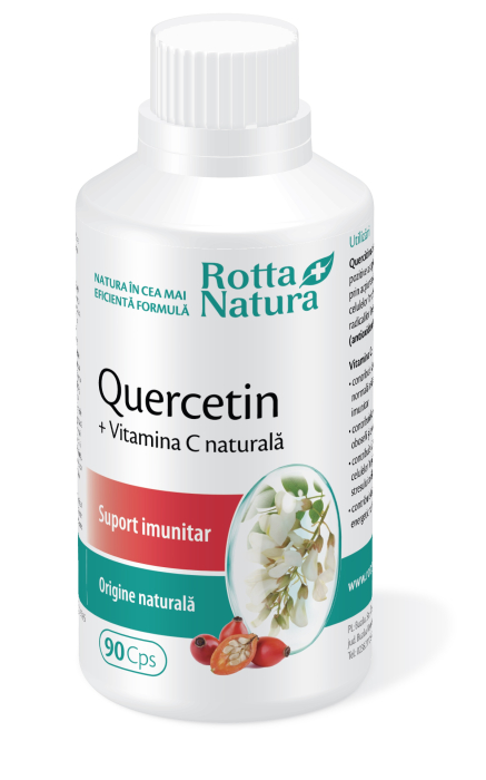 QUERCETIN+VITAMINA C NATURALA Rotta Natura la Nana Plafar [2]