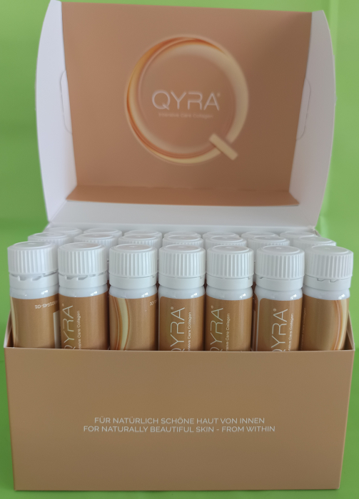 Qyra Collagen Anti-aging pentru ingrijire intensiva, 21 fiole buvabile, Gelita Health la Nana Plafar [4]