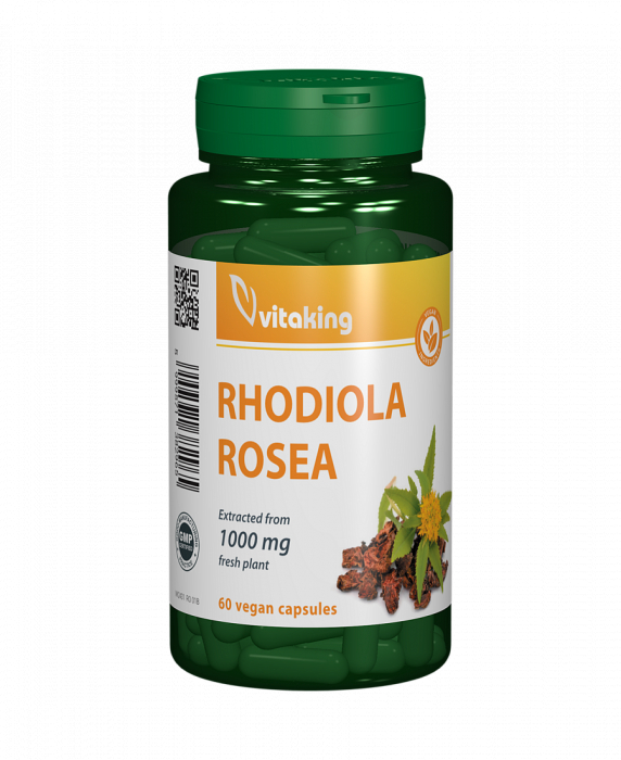 RHODIOLA Rosea extract 1000mg, 60 capsule Vitaking [1]