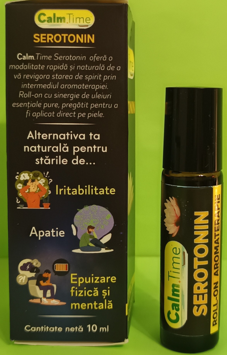 Roll-on aromaterapie CalmTime Serotonin, 10 ml, Justin Pharma la Nana Plafar [3]