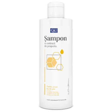 SAMPON cu PROPOLIS Q4U, 250 ml, Tis Farmaceutic [2]