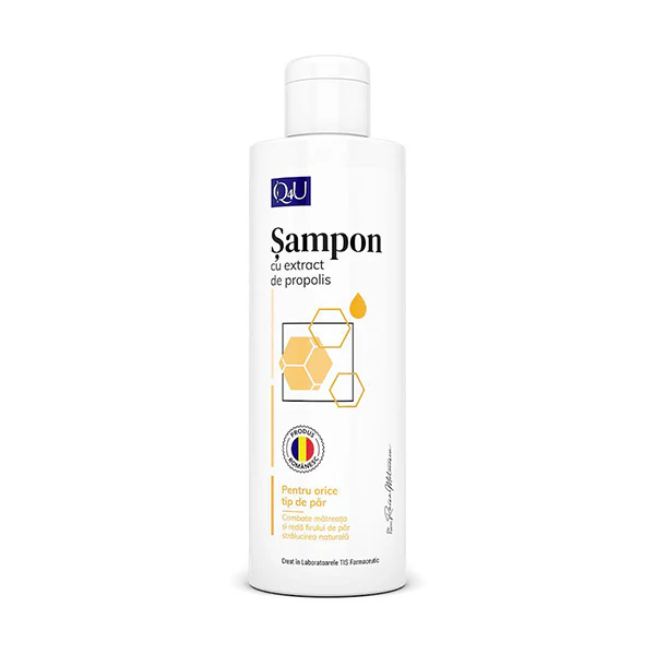 SAMPON cu PROPOLIS Q4U, 250 ml, Tis Farmaceutic [1]