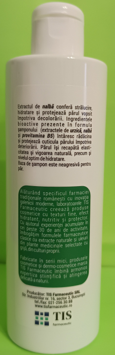 SAMPON cu NALBA si URZICA Q4U, 250 ml, Tis Farmaceutic [4]