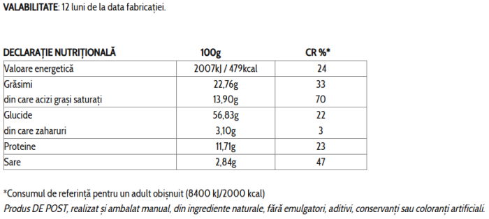 SARATELE CRACKERS VEGANI, 107gr, Hiper Ambrozia la Nana Plafar [2]