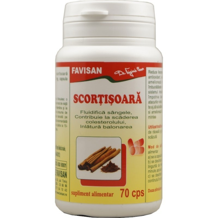 Scortisoara, 70 capsule, Favisan la Nana Plafar [1]