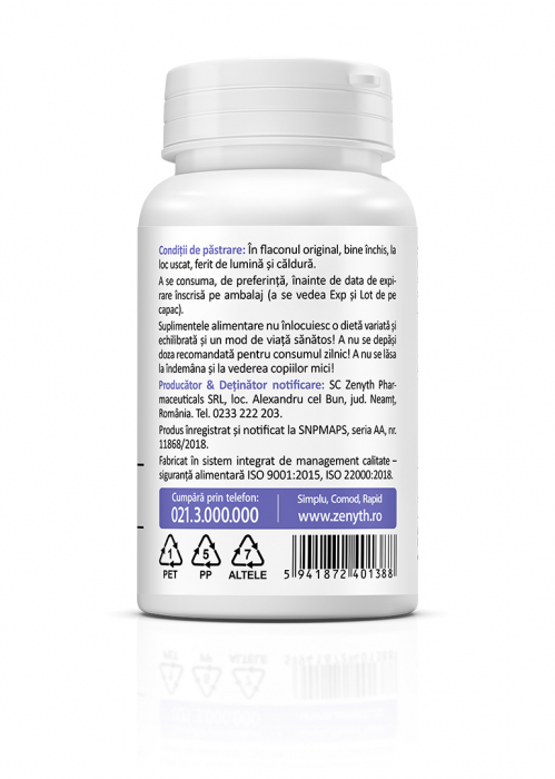 SELENIU 200 mcg pentru TIROIDA, Zenyth [3]