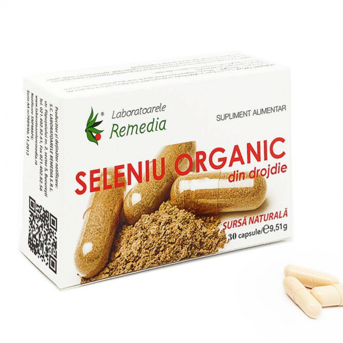 SELENIU ORGANIC, 30 capsule, Remedia [1]