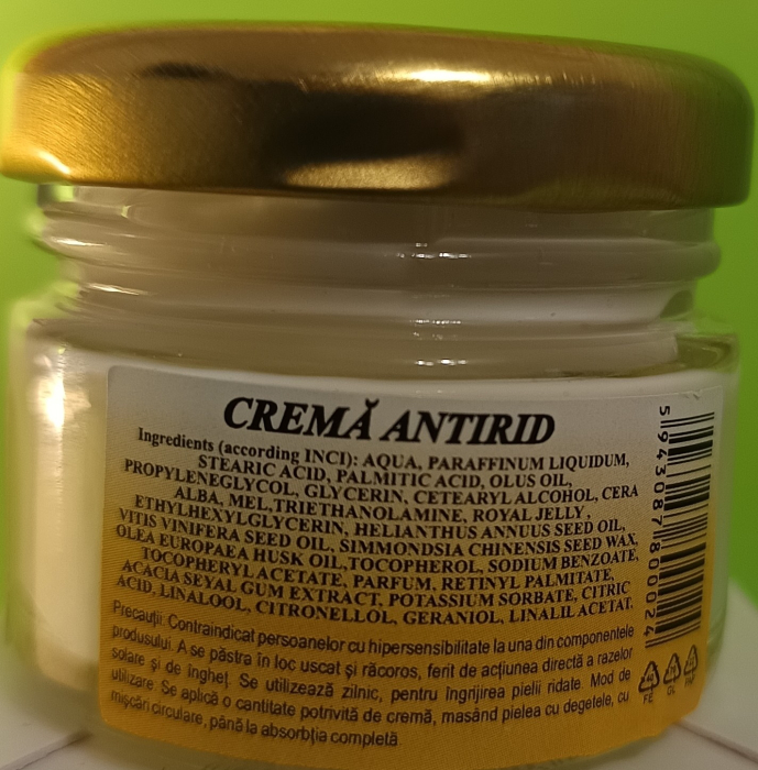 SET CREMA ANTIRID 30ml+SAPUN 25gr Apidava la Nana Plafar [7]