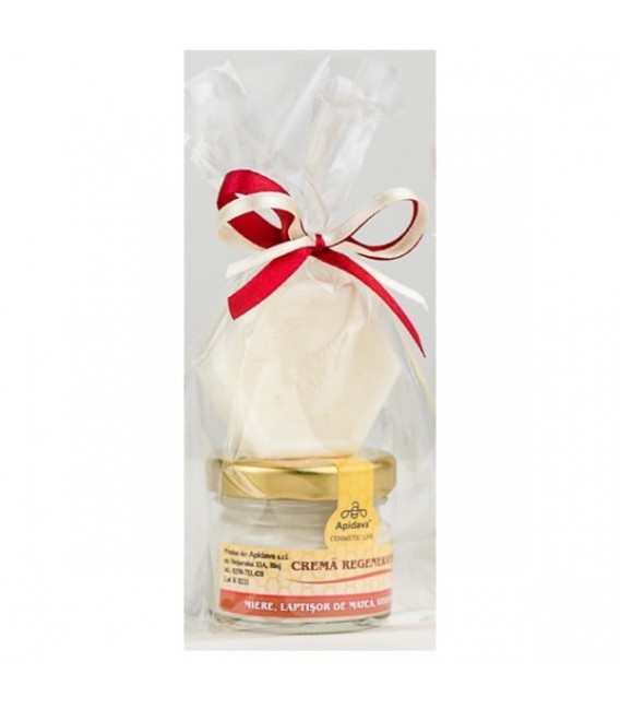 SET CREMA REGENERANTA de NOAPTE 30ml + SAPUN 25gr Apidava la nana plafar [1]