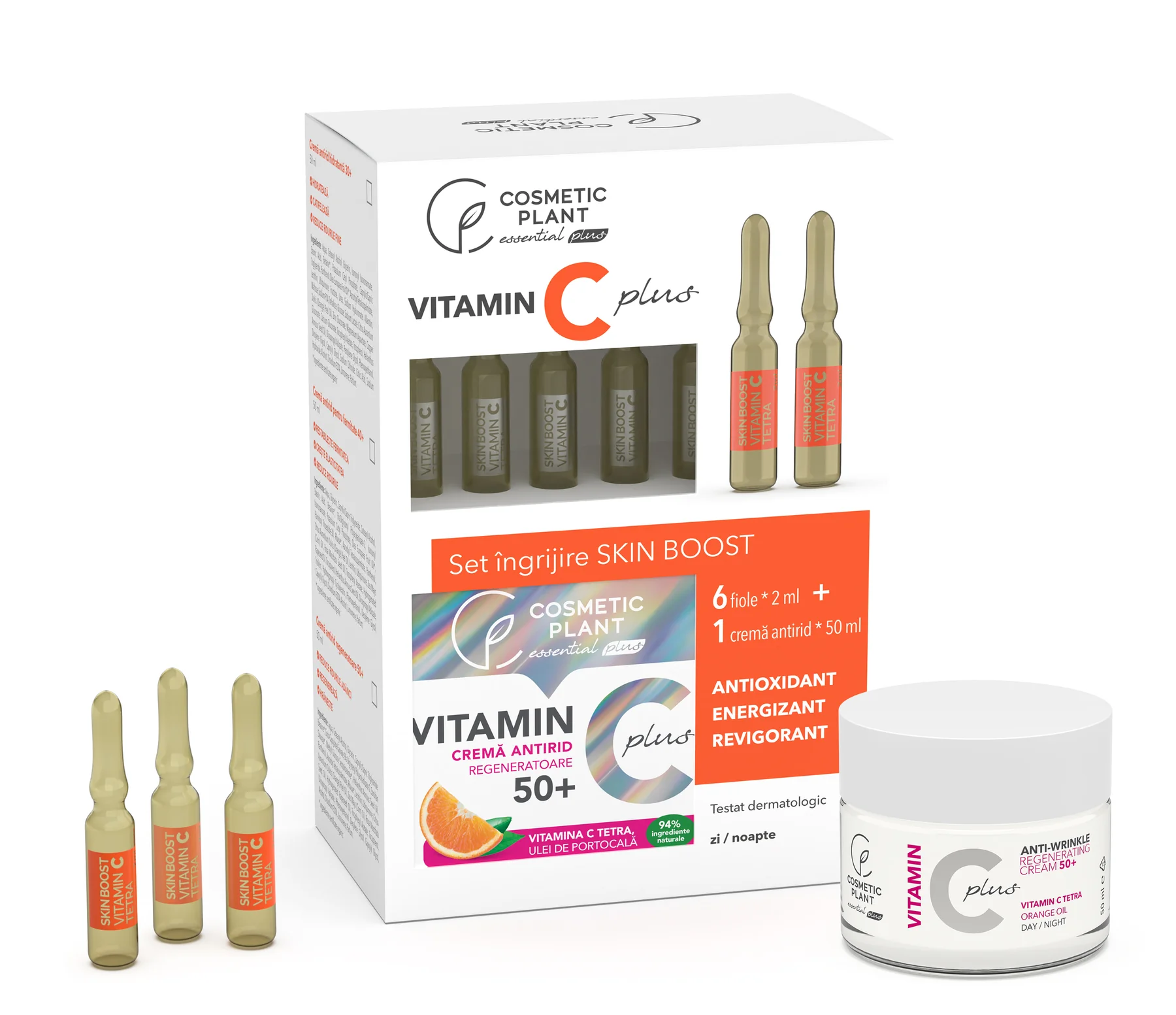 SET INGRIIRE SKIN BOOST cu VITAMINA C TETRA Cosmetic Plant la Nana Plafar [3]