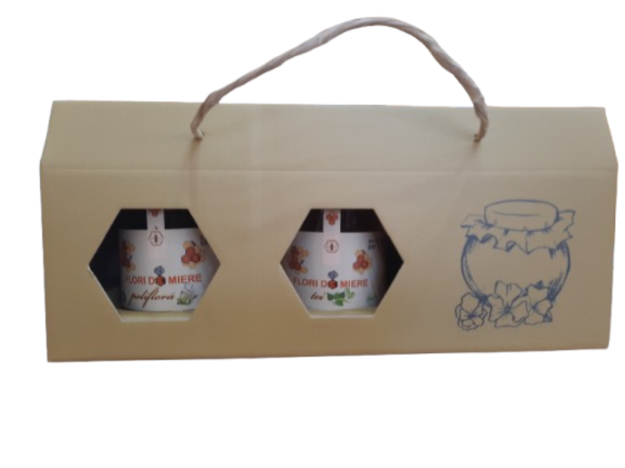 SET MIERE Poliflora, Rapita, Tei 3 x 450 g, Institutul Apicol la Nana Plafar [1]