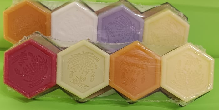 Set mini-sapunuri cu miere 4x 25gr - APIDAVA [3]