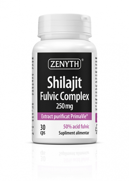 SHILAJIT Fulvic Complex 250 mg, 30 capsule, Zenyth [1]