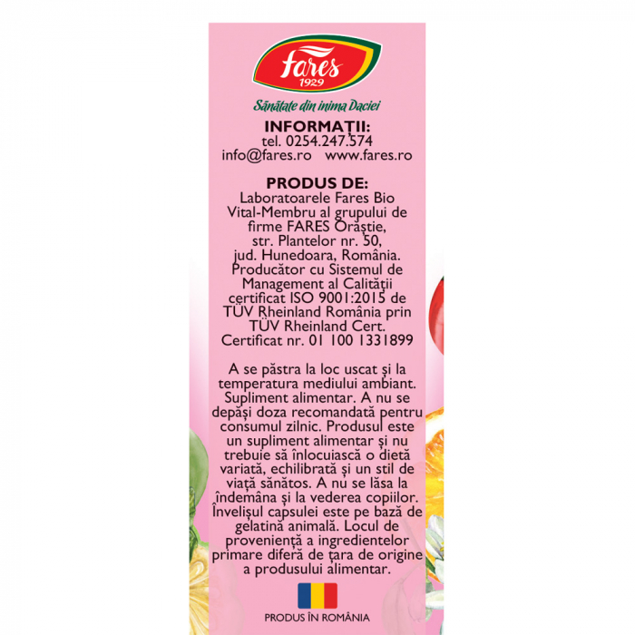 SILUETA PERFECTA M125, 60 capsule, Fares [3]