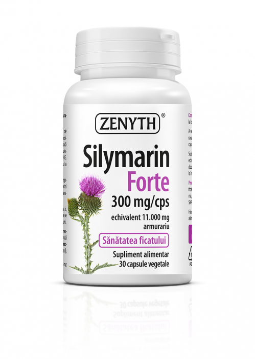 SILYMARIN Forte 300 mg, hepatoprotector, 30 capsule, Zenyth [1]