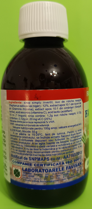 SIROP 200ml Favisan la nana plafar [3]