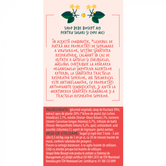 Sirop Bebe Biosept, A19, 100 ml, Fares [3]