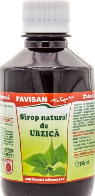 SIROP de URZICA, 250ml FAVISAN la nana plafar [1]