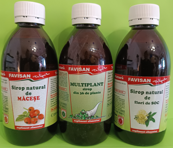 SIROP FAVITUSIN, FAVIIMUN, 200ml Favisan  la nana plafar [7]