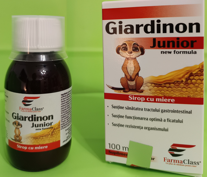 SIROP GIARDINON JUNIOR New Formula 100 ml, Farma Class la Nana Plafar [3]