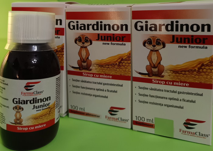 SIROP GIARDINON JUNIOR New Formula 100 ml, Farma Class la Nana Plafar [4]